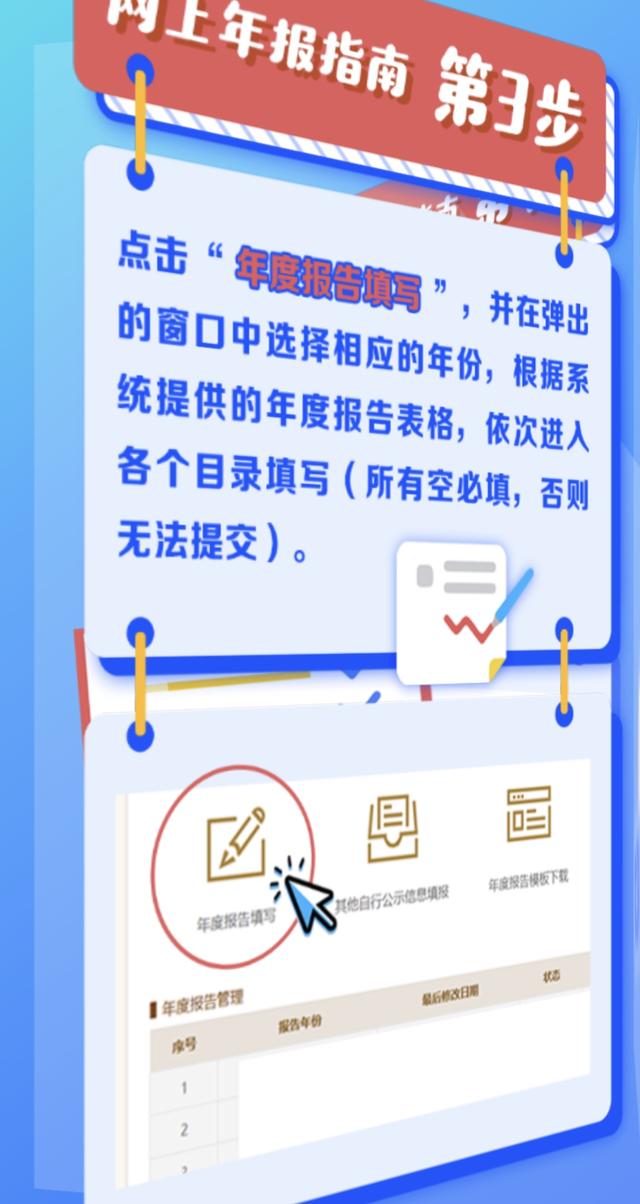 年报最简单流程,年报教程