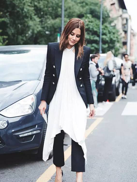 复古裙子裤子怎么搭配好看,复古裙裤怎么搭配上衣