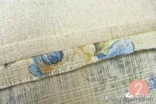 十秒做抱枕,学会做简单一点的沙发抱枕