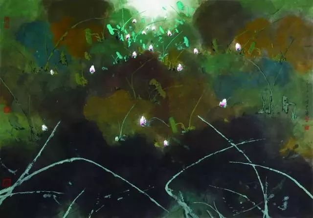 他说画画就是玩玩而已，一不小心成了艺术家