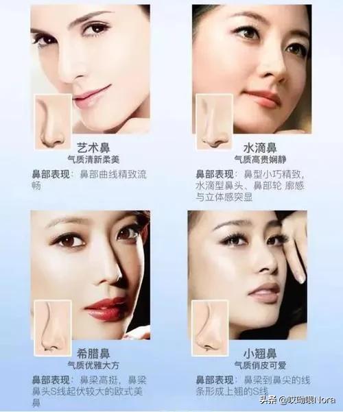 最自然的小翘鼻,鼻综合小翘鼻图片