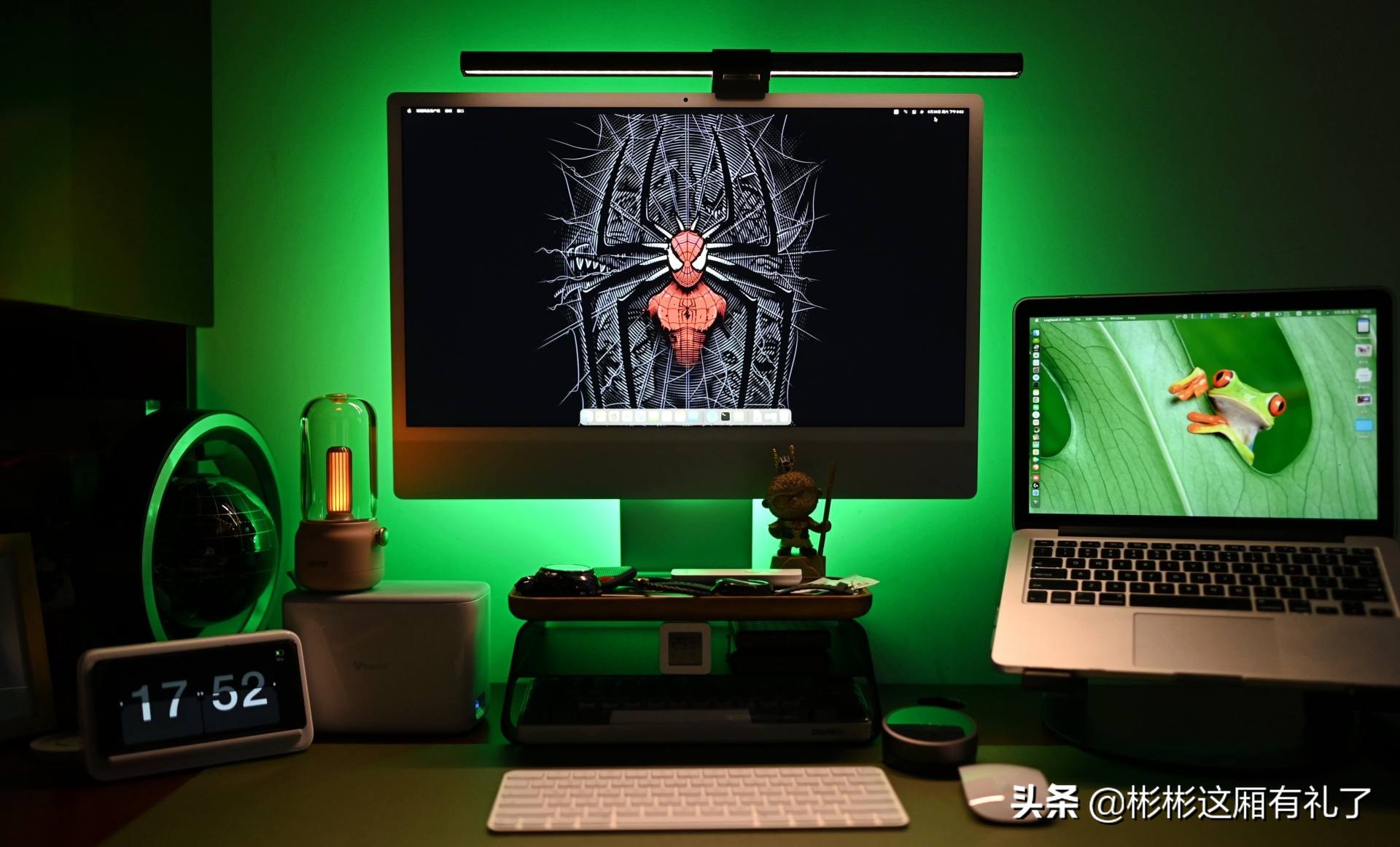 一根线都没有的终极桌面,M1版iMac配件分享(一)