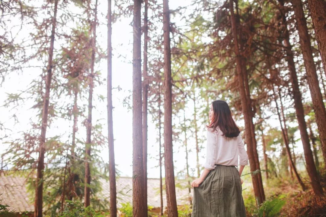 她31岁放弃北漂高薪，回归森林“捡垃圾”，用树叶打造出人间仙境