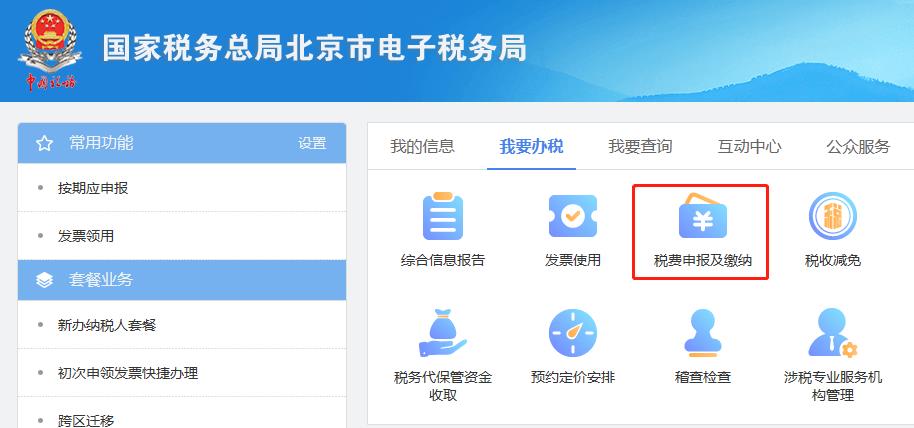 新国税系统纳税申报哪里查询,北京市纳税记录如何查询