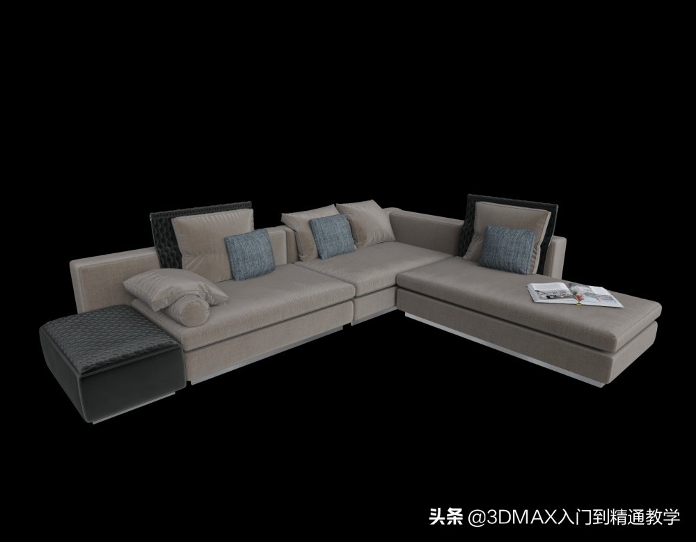 那些好看的效果图是怎么做的,耗时56小时才完成作品