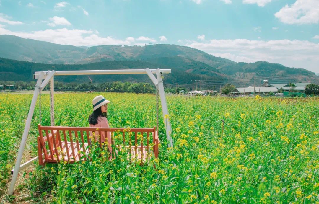 唯美景不可辜负诗词,荡秋千很美的风景