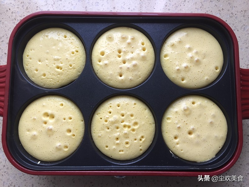 铜锣烧做法蛋清不用打发,打发的蛋清做铜锣烧