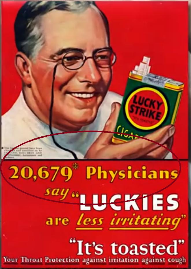 1917年的美国香烟广告有多丧心病狂？联合两万多名医生说吸烟无害
