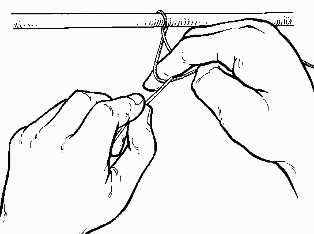 各位看官，右手打结手法还记得吗？