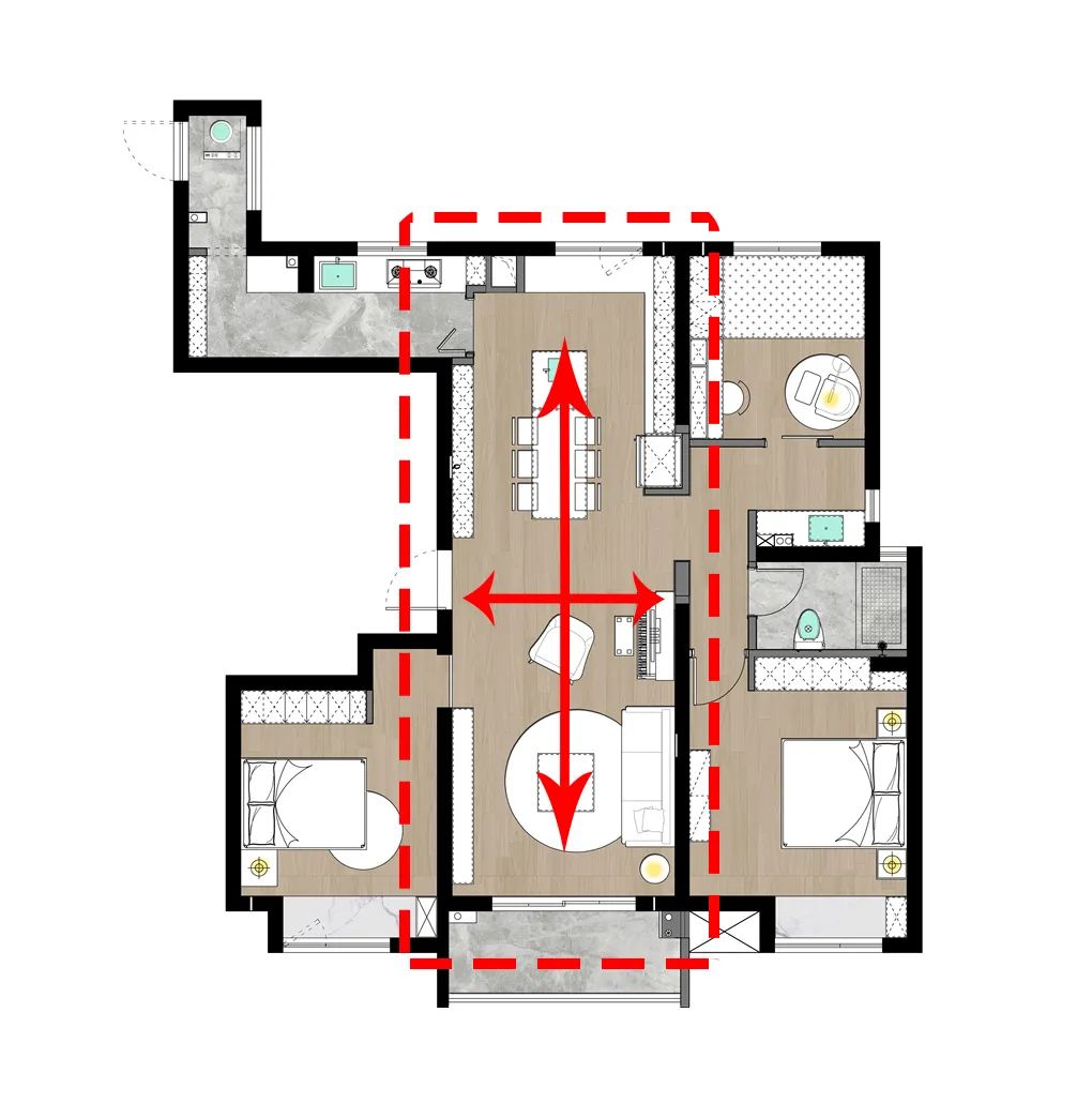 现代客厅不要沙发和茶几的设计,现代客厅怎么布置不需要沙发茶几