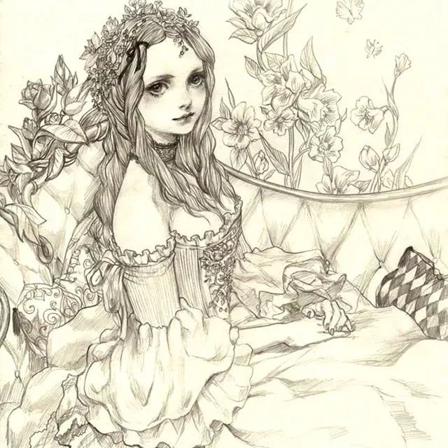 最难画最漂亮的公主,怎么画出优美的又好看的公主