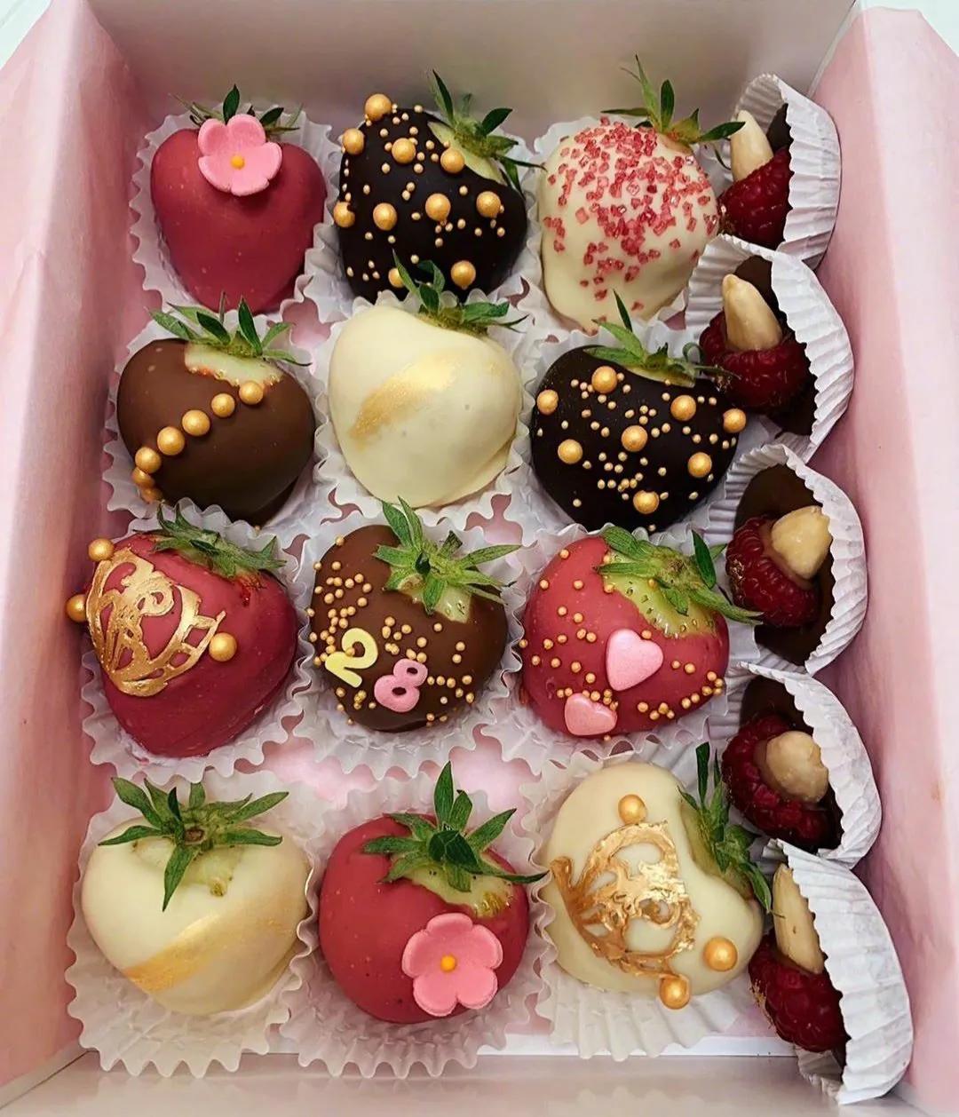 比利时草莓巧克力！盘它