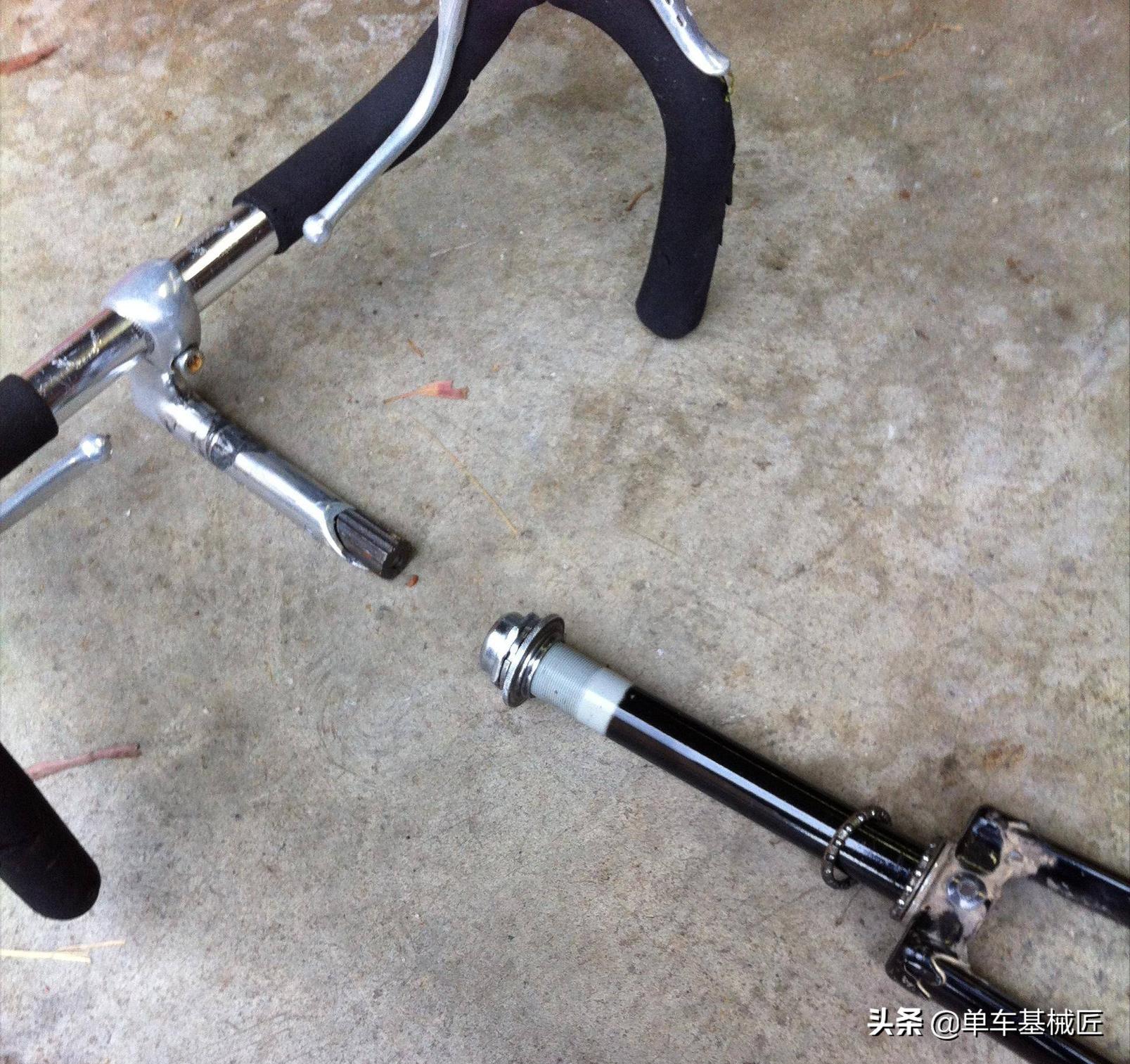 自行车前叉,碗组,头管的选择和搭配第一部分:前叉上管的规格