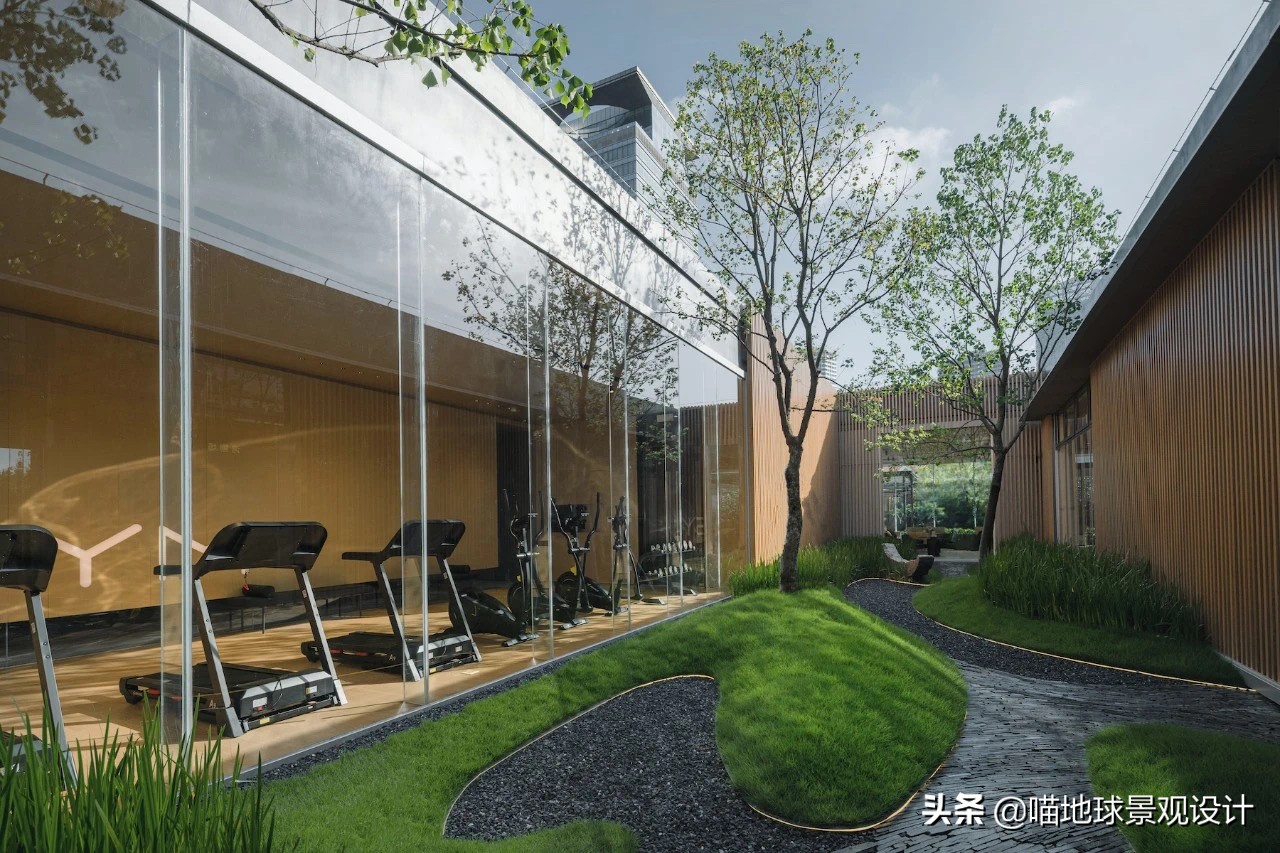 枯山水景观庭院,枯山水禅意小景观中式庭院