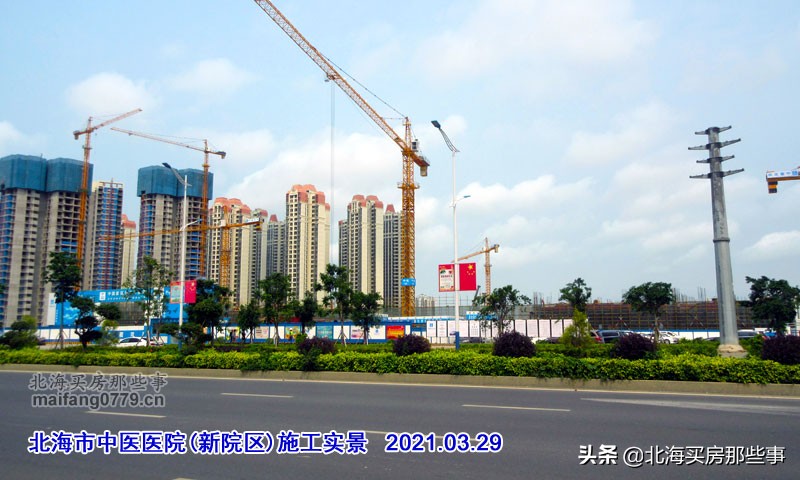 北海城市新面貌图片真实照片,北海城东变化