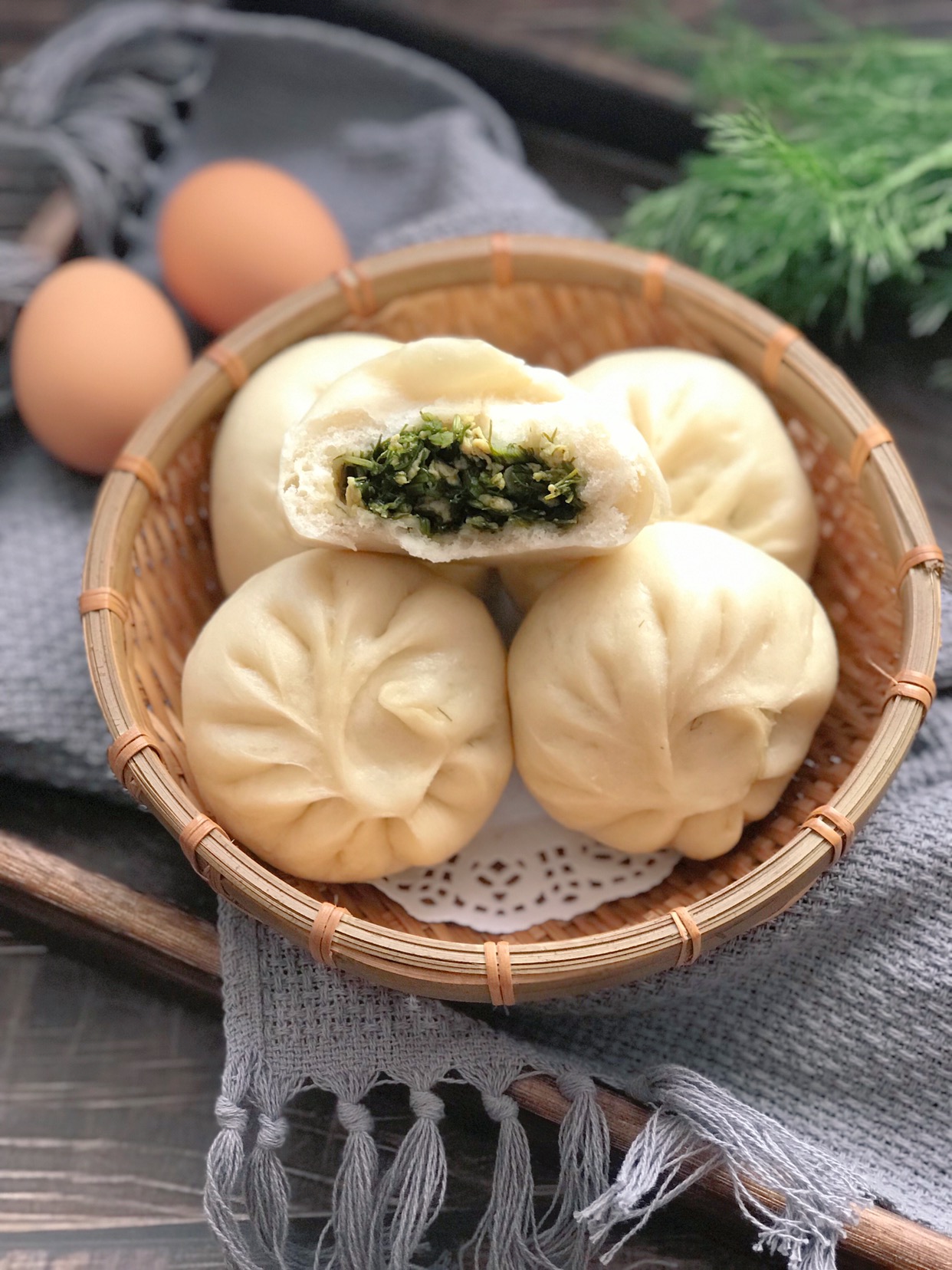 韭菜鸡蛋虾皮蒸包子多长时间,菠菜韭菜鸡蛋虾皮能蒸包子吗