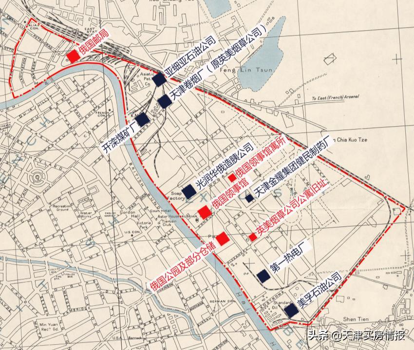 天津海河城建图,海河柳林活力复兴街区