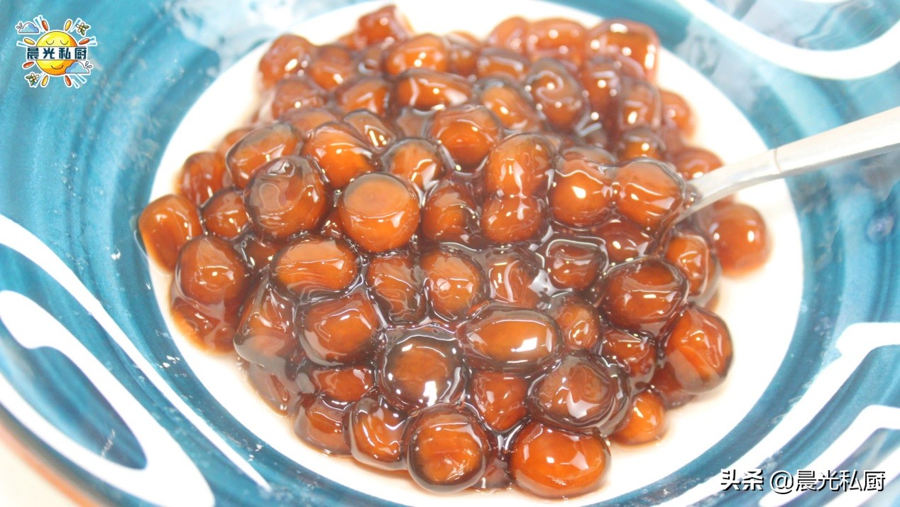 珍珠粉圆怎么煮珍珠奶茶,自制奶茶珍珠简单教程