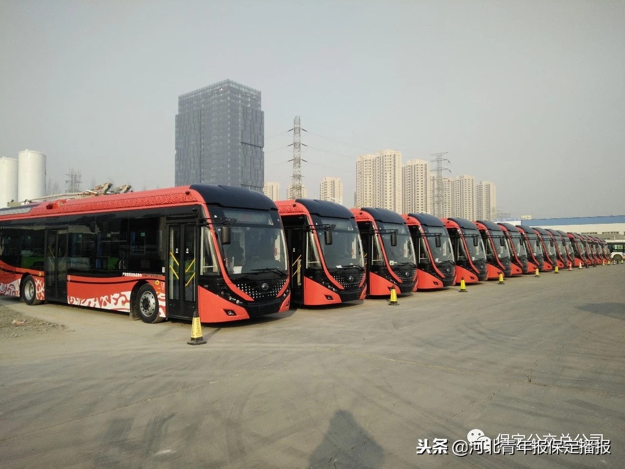 保定无轨电车路线图,保定双源无轨电车有多少辆