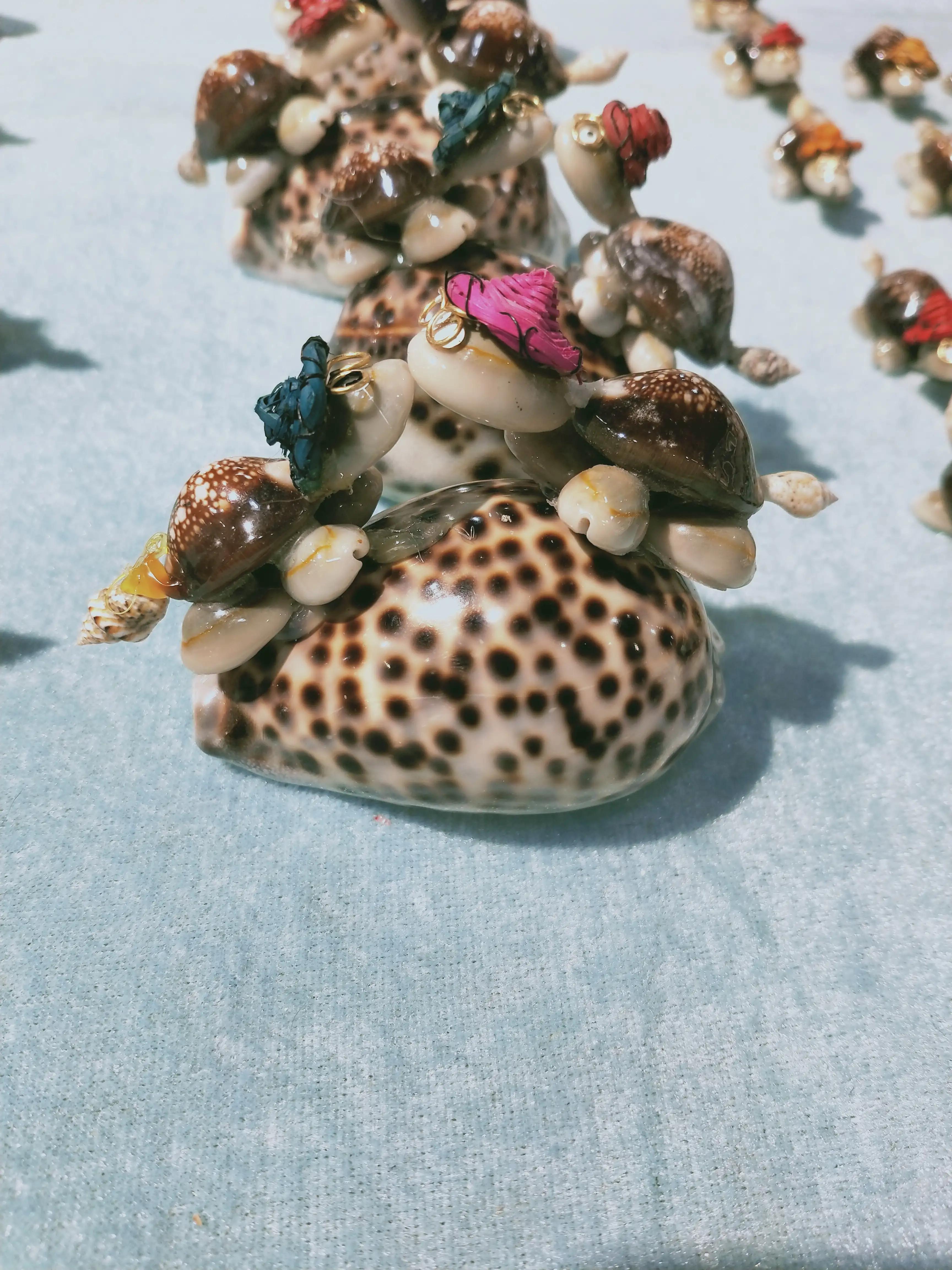 贝壳怎样制作,贝壳贴图手工作品