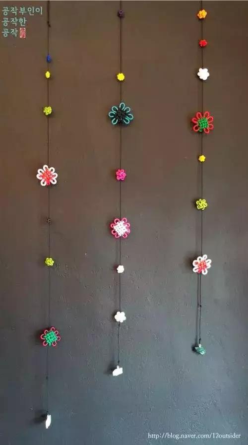 小学生中国结的编法图解,中国结蝴蝶挂件的编法图解