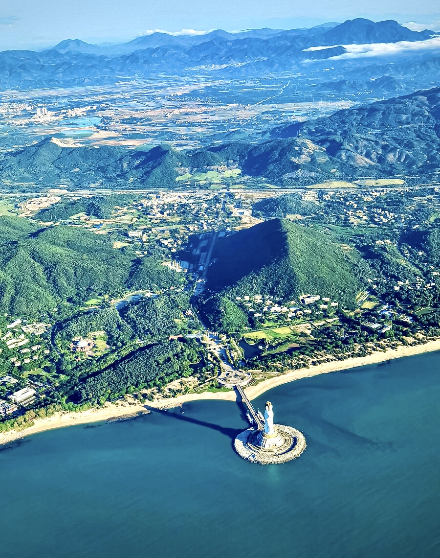 海南三亚海上观音朝拜记录,朝拜南海观音攻略