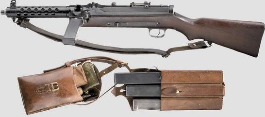 堑壕清道夫冲锋枪,清道夫mp18冲锋枪