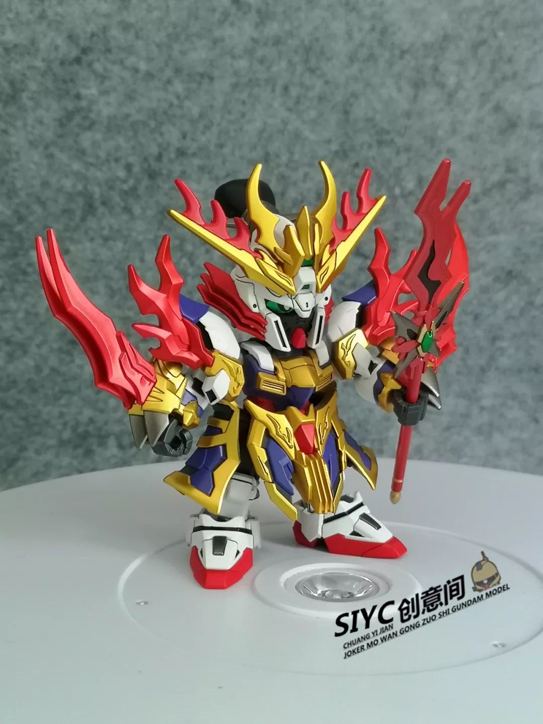 高达三国创杰传模型拼装,高达模型三国创杰传