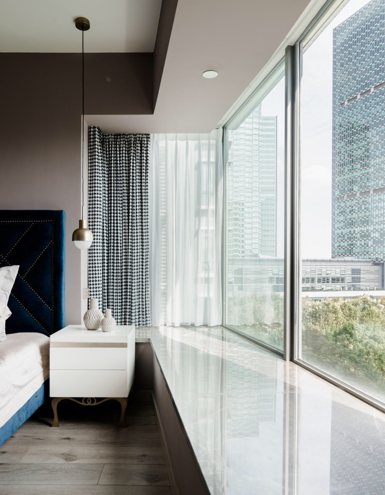 轻奢现代风格装修180大平层,棠悦府16栋装修