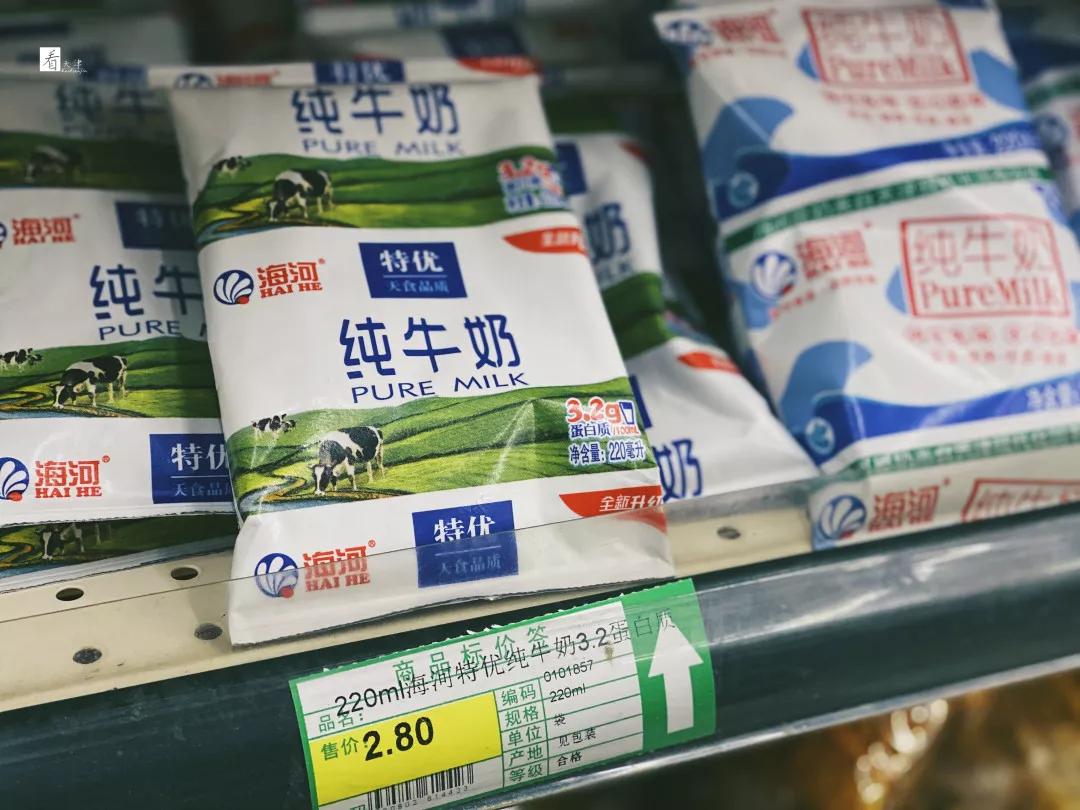 海河牛奶，喝过的人都知道，zen倍儿棒