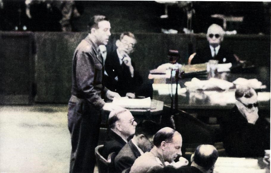 战犯老照片,处决日本七大战犯影像