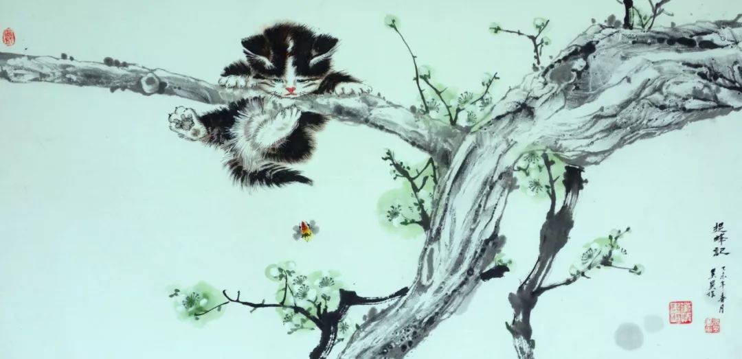 花鸟的作品欣赏,中式花鸟作品欣赏