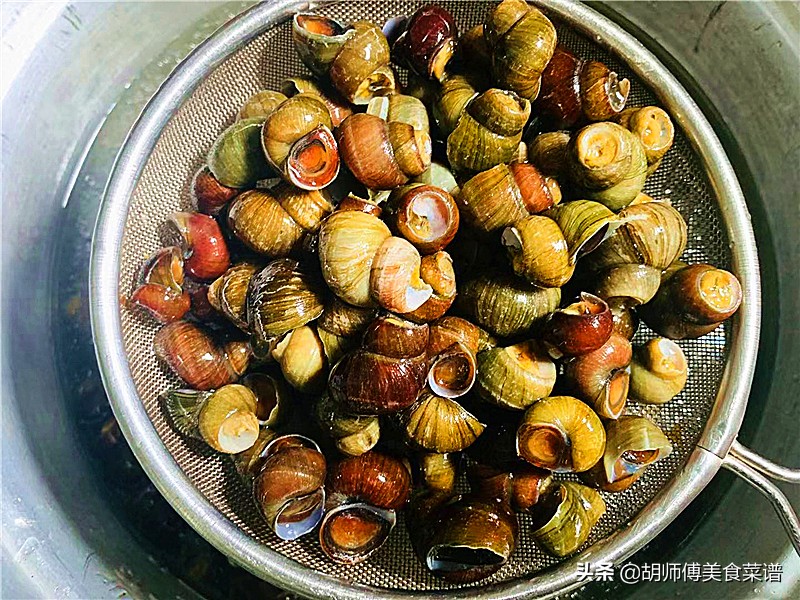 清洗田螺吐沙的方法,田螺洗的全是粘液