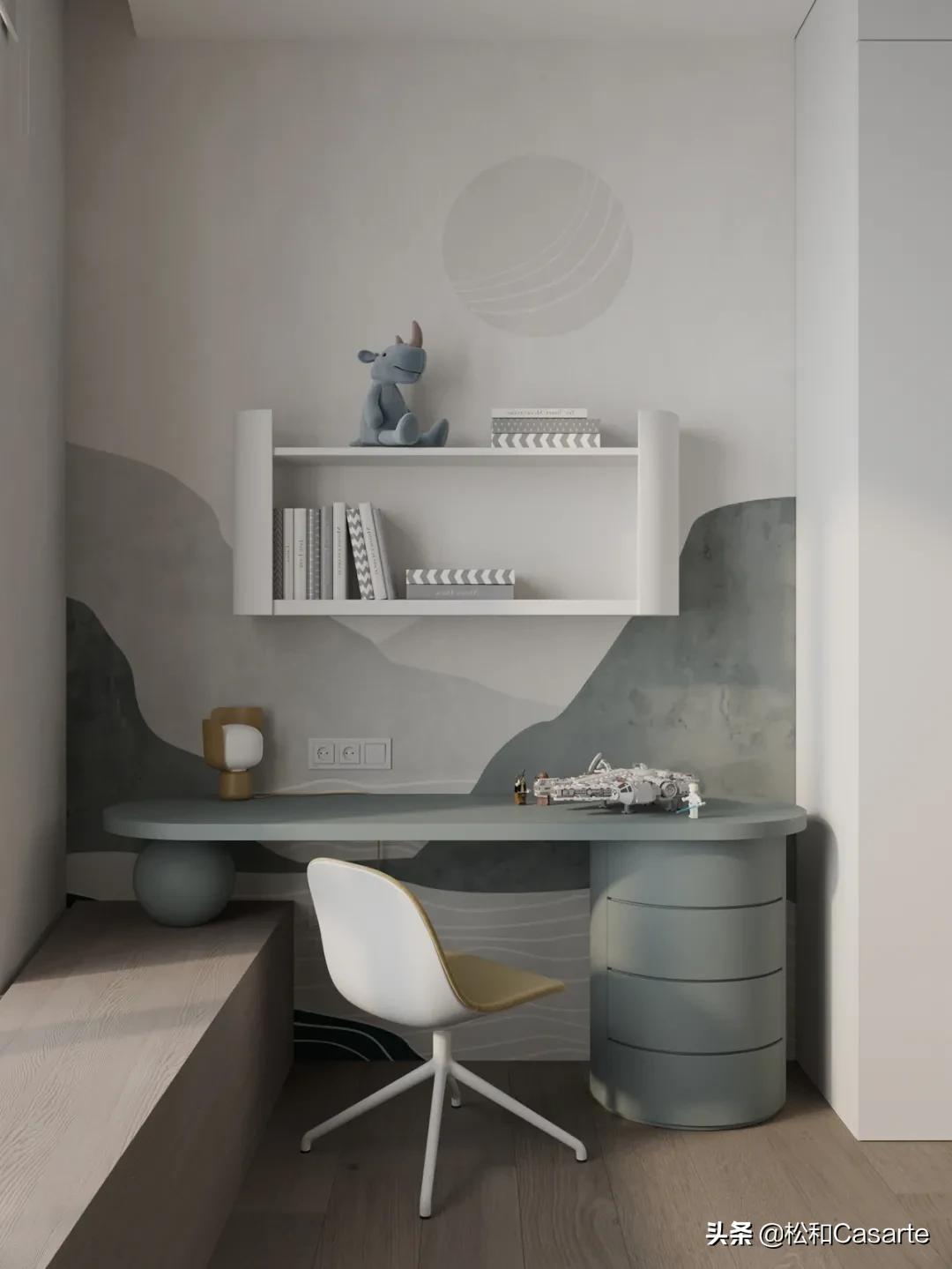 郑州带儿童房的三室一厅,三室儿童房设计图