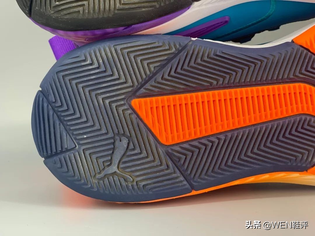 pumauproarhybridcourt黑白,puma中底科技proframe