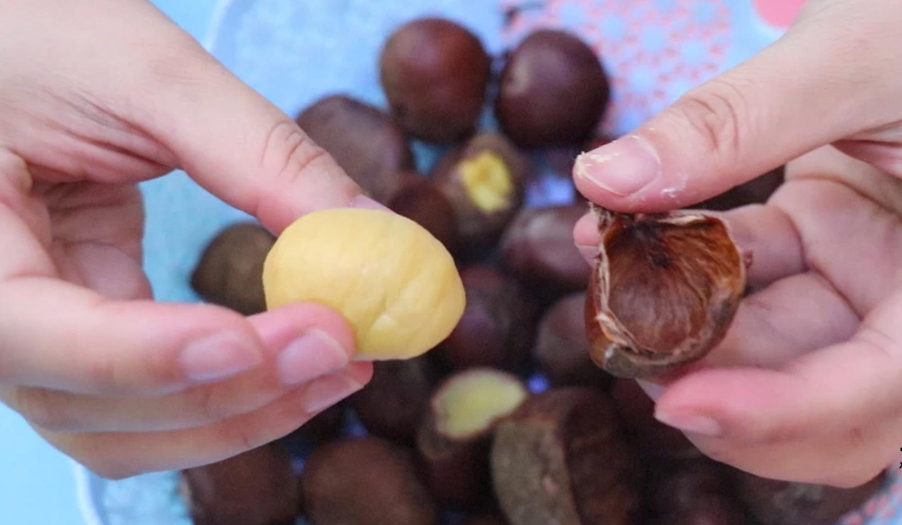 生板栗怎么弄才容易剥壳,生板栗怎么剥壳最好方法