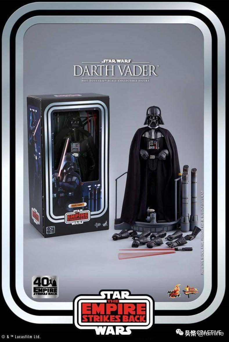 模玩图鉴星球大战达斯维达,星球大战达斯维达摘下头盔