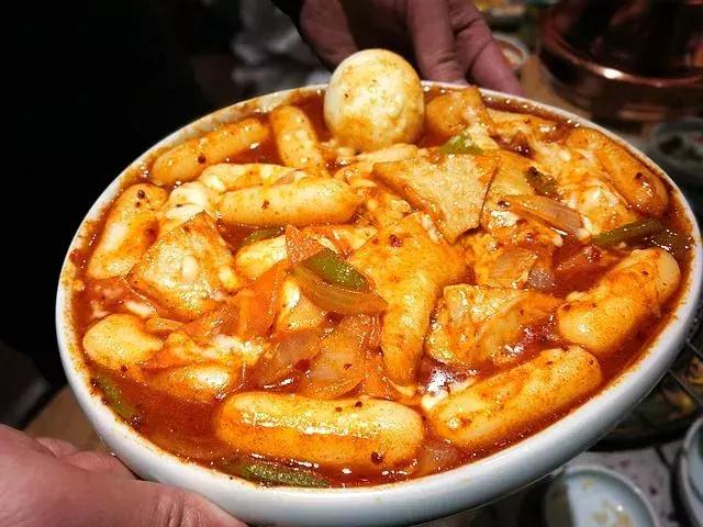 在太原吃到的韩式烤肉,在韩国街头吃韩国年糕