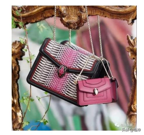 宝格丽bvlgari女士蛇头单肩斜挎包,包神鉴定