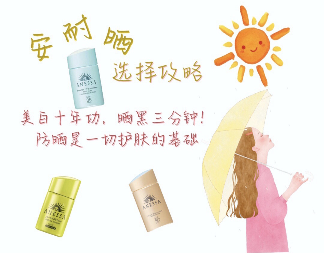 以下是几款防晒霜的介绍和推荐,安耐晒防晒霜推荐哪款