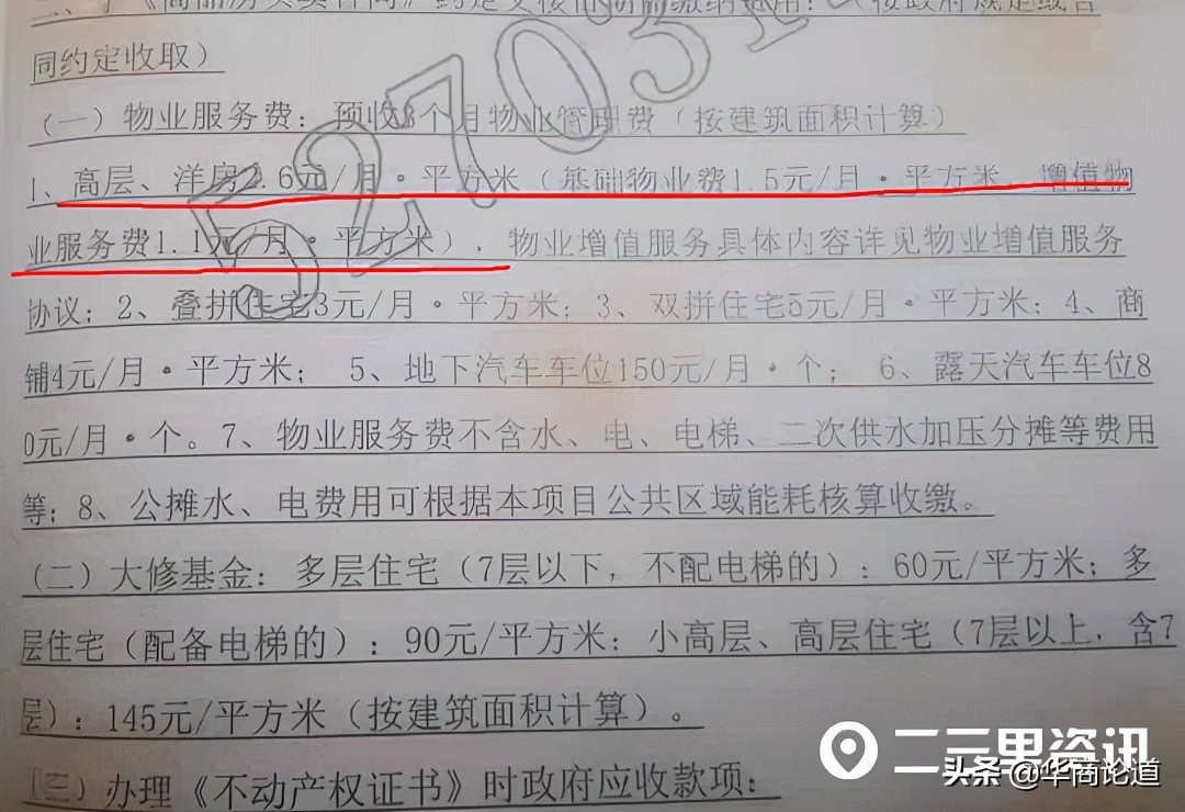 西安碧桂园香湖湾1号小区物业费收3.3元/㎡被质疑不合理，浐灞市监局责令整改