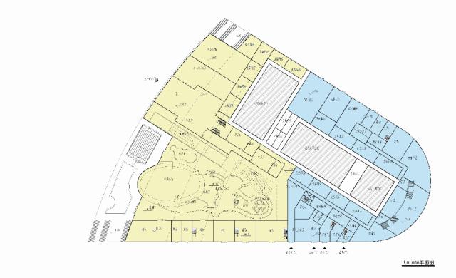临沂城区设计全景图,临沂最新体育馆建设