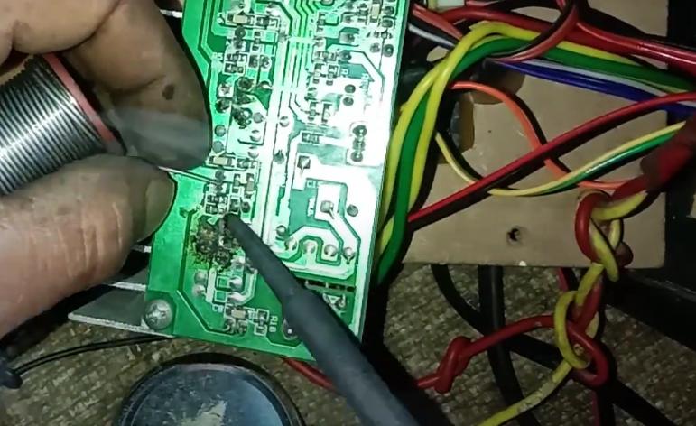 INTEXIT26504.1电脑音响，主声道无声维修，采用TDA2030A放大