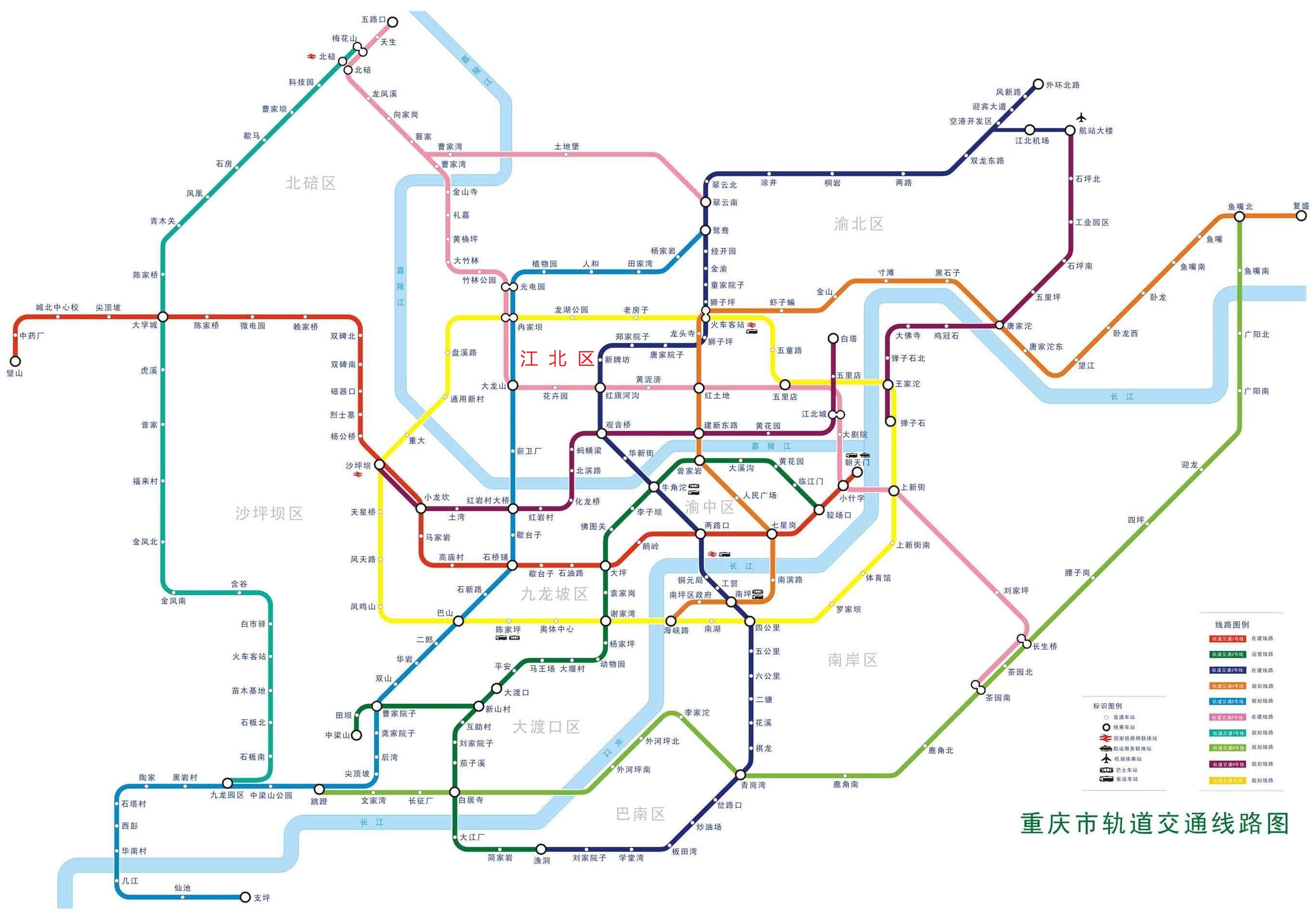 中国有没有江北,重庆江北区和宁波江北区