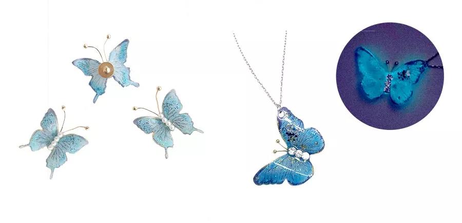 热缩片蝴蝶制作教程,热缩板耳环制作教程