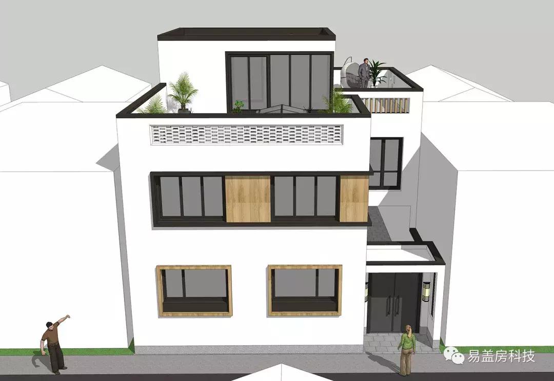 农村临街房子客厅怎么设计,农村临街小院墙设计