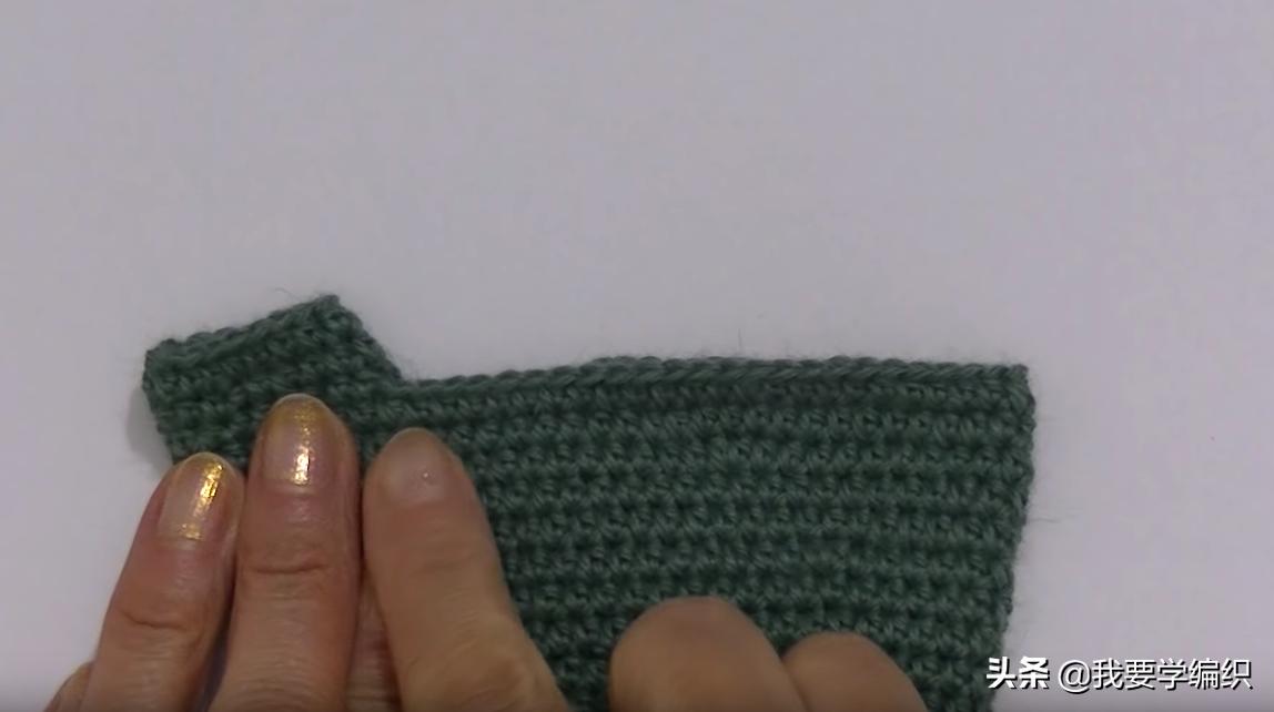 最新单指手套编织教程,半指手套的编织方法简单好看