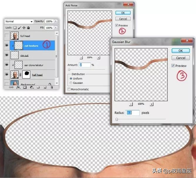 ps制作超现实创意人像,通过ps制作一幅超现实人像特效