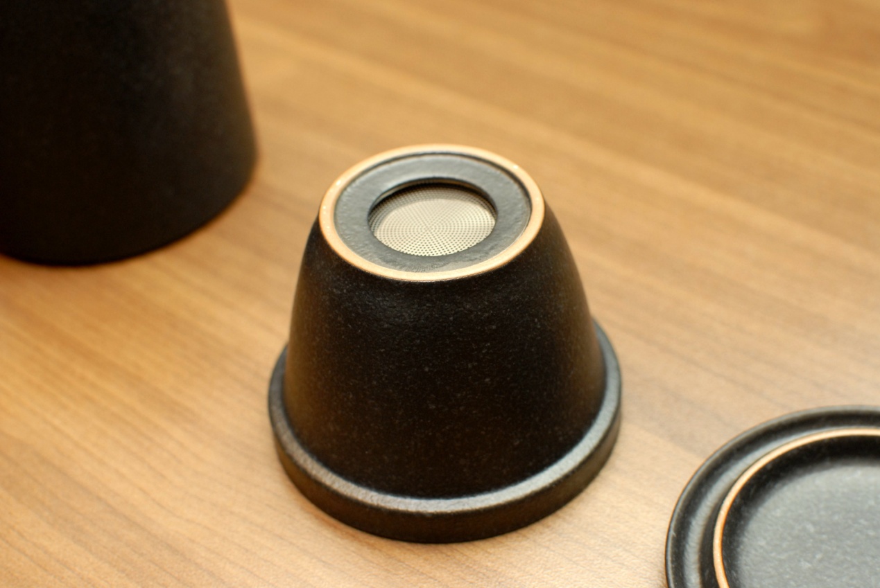 陶瓷泡茶杯茶水分离最新款,茶水分离泡茶杯陶瓷木柄