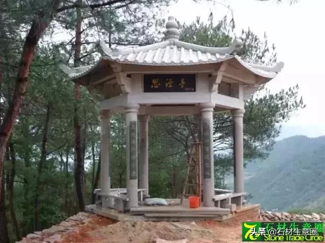 屋顶凉亭造型图片,仿木凉亭造型精美